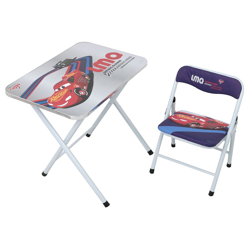 Disney Cars Lightning McQueen Kids Table Chair Set Buy at